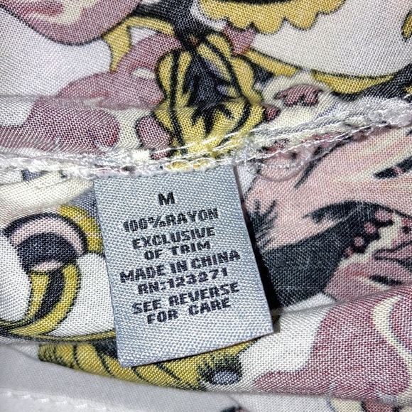 J For Justify Medium Cream with floral print dress - Picture 8 of 9